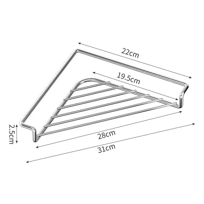 š„Last Day BUY 1 GET 1 FREEš„ Corner Sink Draining Shelf with Open Wire Rack Design