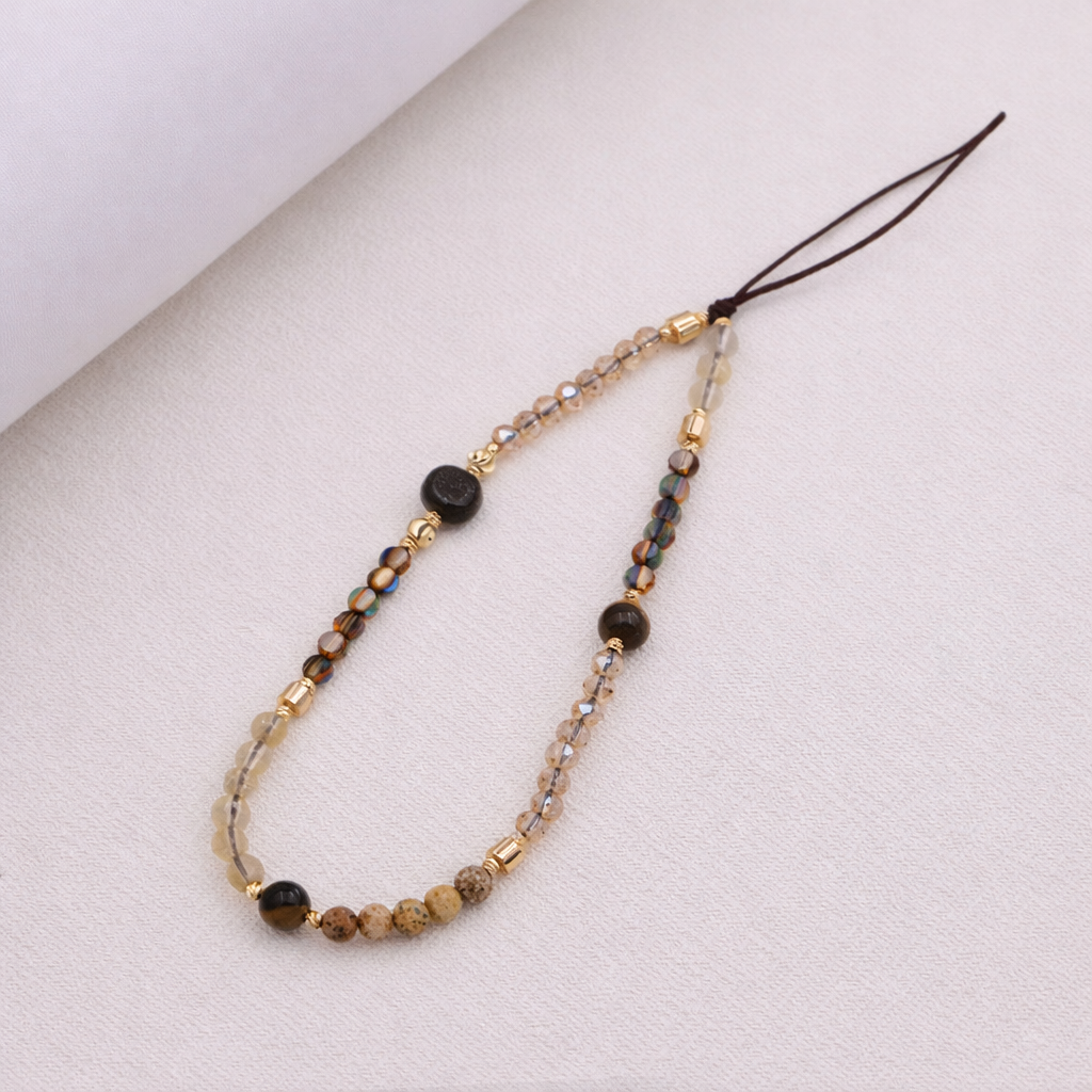 Beaded Phone Lanyard Strap