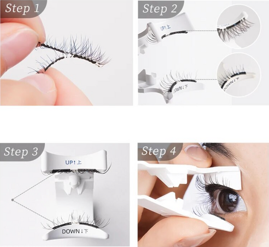 🔥LAST DAY 70% OFF🔥 - Reusable Magnetic Eyelashes