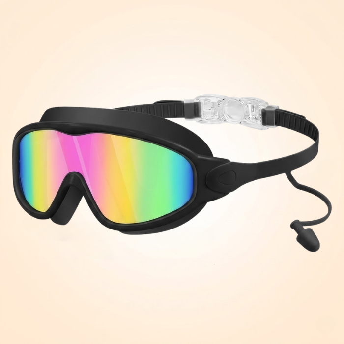 🔥 Leak-Proof Anti-Fog Swim Goggles – No Hair Pulling, Just Clear Comfortable Swimming
