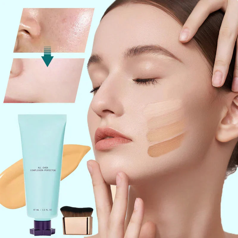 All-in-one Moisturizer, Concealer & Coverage 💧✨ Lightweight & waterproof