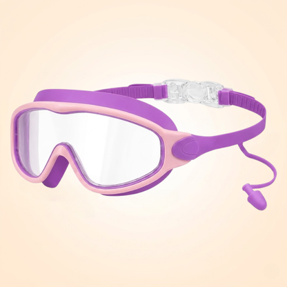 🔥 Leak-Proof Anti-Fog Swim Goggles – No Hair Pulling, Just Clear Comfortable Swimming