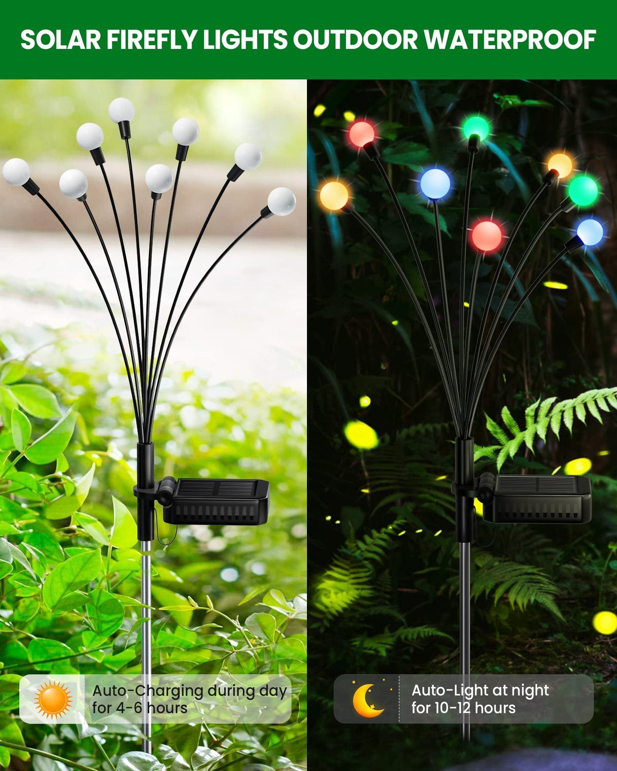 🔥BUY 2 GET 2 FREE🔥 - Waterproof Solar Powered Firefly Light