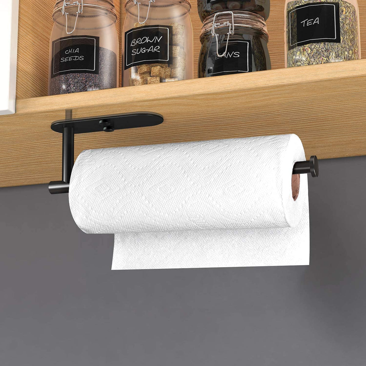 🧻Buy More Save More✨Paper Towel Holder, Self-Adhesive Paper Towel Holder Under Cabinet