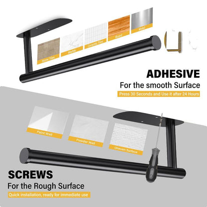 🧻Buy More Save More✨Paper Towel Holder, Self-Adhesive Paper Towel Holder Under Cabinet