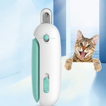 Pet Nail Clipper with LED Light