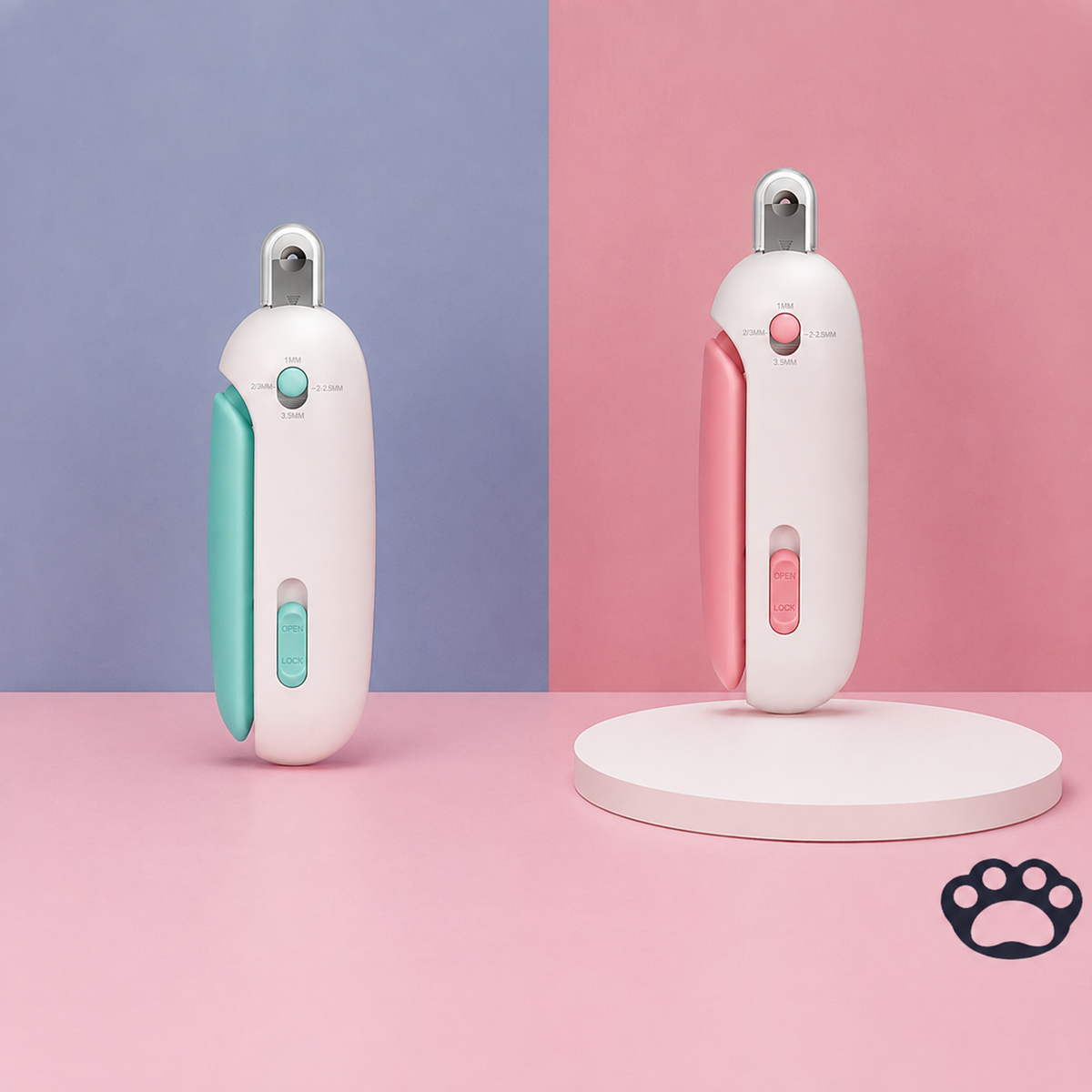 Pet Nail Clipper with LED Light