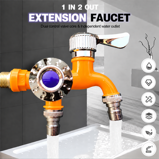 🔥LAST DAY 70 %Off-💦Outdoor Antifreeze Dual Control Faucet