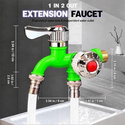 🔥LAST DAY 70 %Off-💦Outdoor Antifreeze Dual Control Faucet