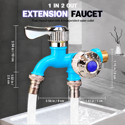 🔥LAST DAY 70 %Off-💦Outdoor Antifreeze Dual Control Faucet