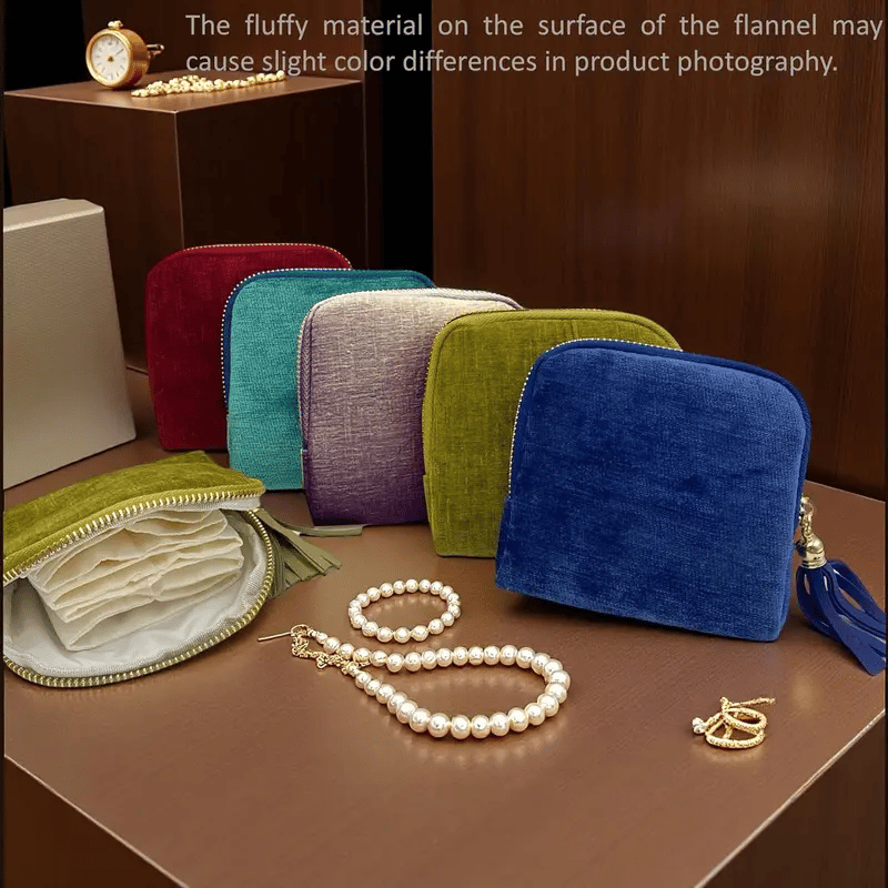 🔥Last Day BUY 1 GET 1 FREE🔥 Jewelry zippered pocket case Travel Jewelry Bag Portable Organizer