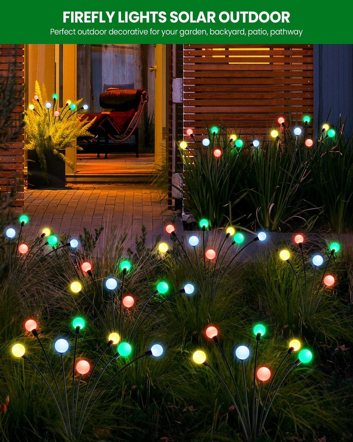 🔥BUY 2 GET 2 FREE🔥 - Waterproof Solar Powered Firefly Light