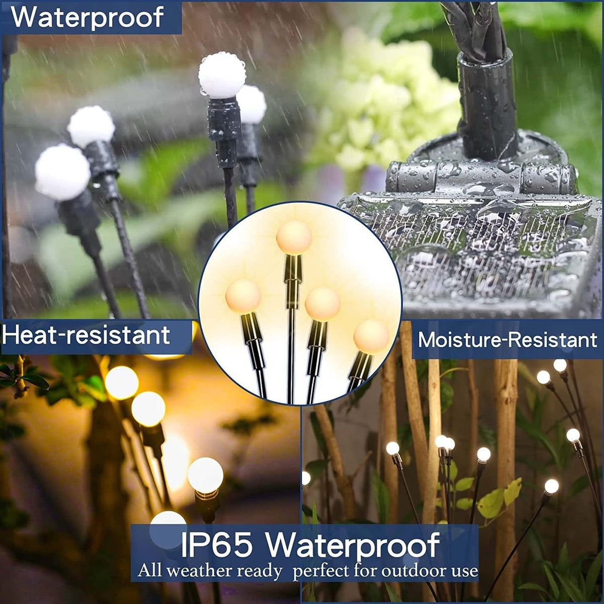 🔥BUY 2 GET 2 FREE🔥 - Waterproof Solar Powered Firefly Light