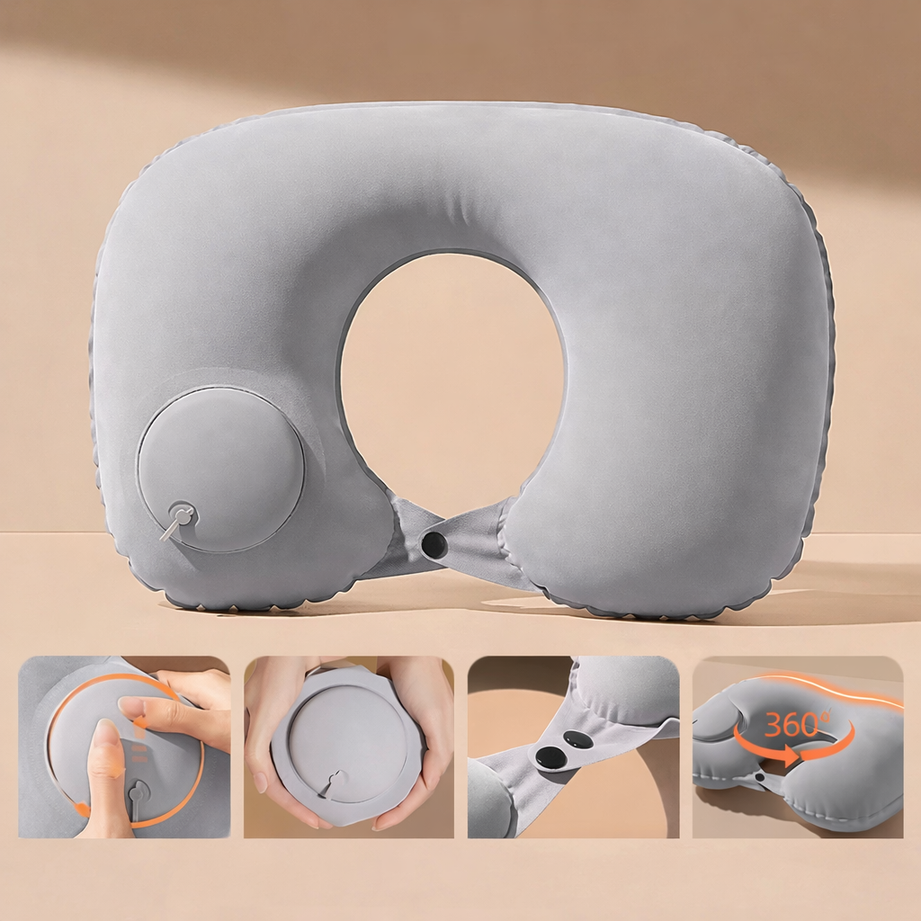 Inflatable Travel Neck Pillow