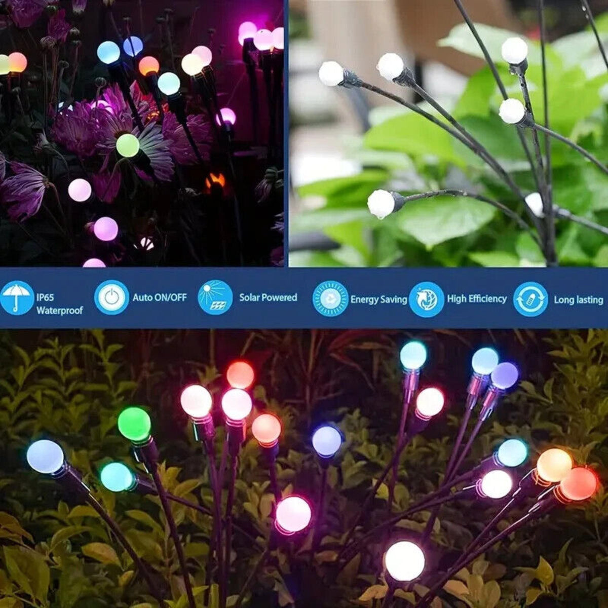 🔥BUY 2 GET 2 FREE🔥 - Waterproof Solar Powered Firefly Light