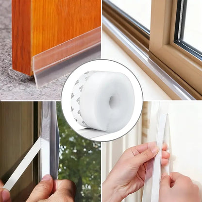 🔥BUY 1 GET 1 FREE!🔥-16.4Ft Door Weather Stripping | Adhesive Draft Stopper Seal Strip for Doors, Windows & Shower Doors