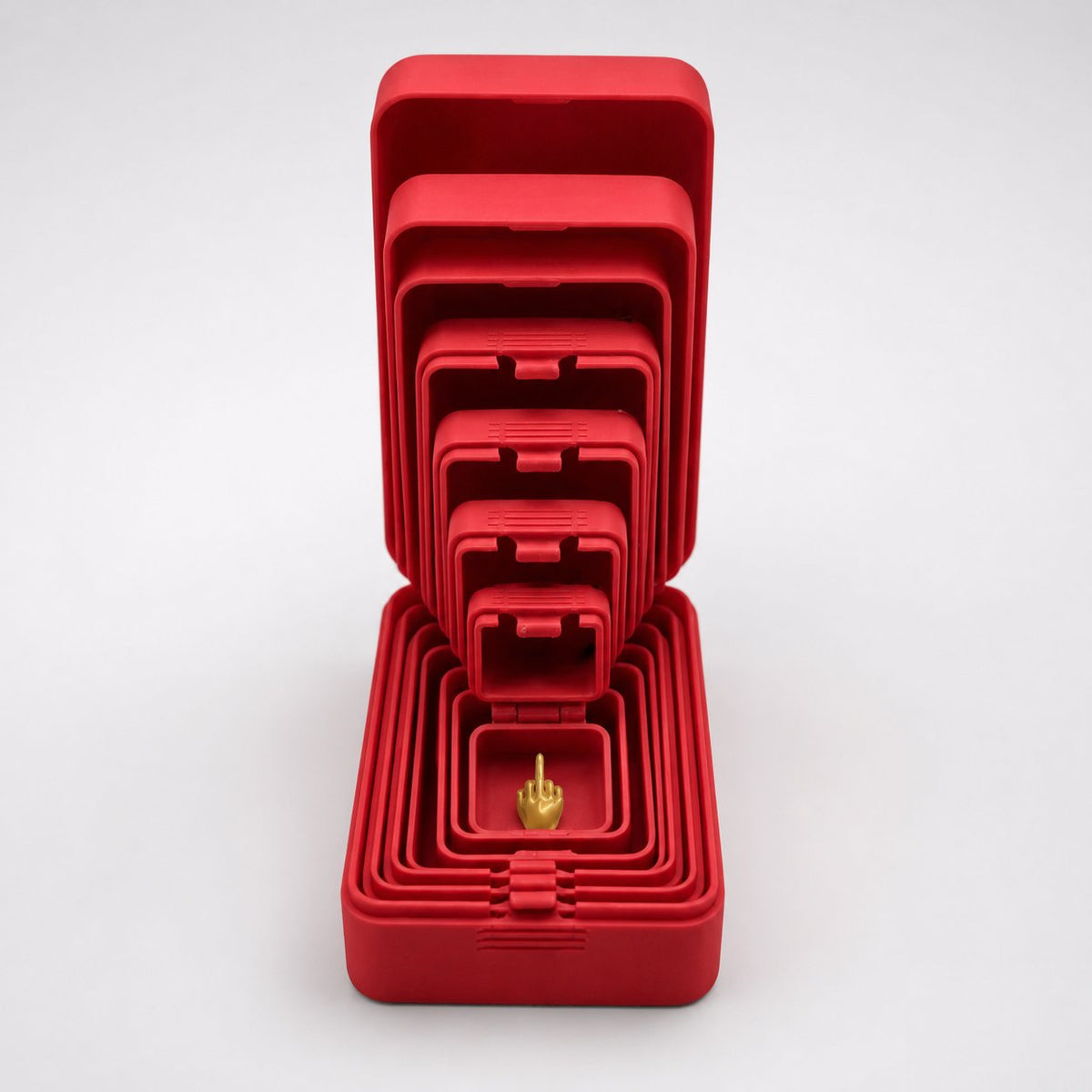 🎁 Multi-Layer Nesting Surprise Gift Box – 6 Layers Of Pure Prank Fun 😂🖕