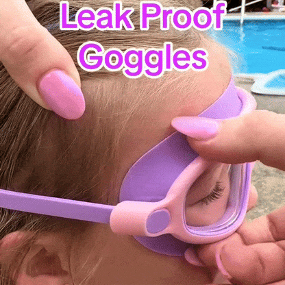 🔥 Leak-Proof Anti-Fog Swim Goggles – No Hair Pulling, Just Clear Comfortable Swimming